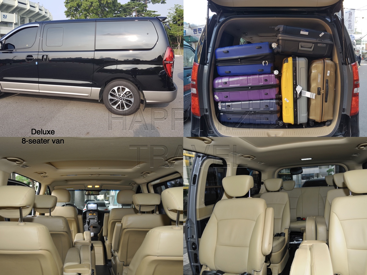 deluxe 8-seater van by KOREA PRIVATE TOURS