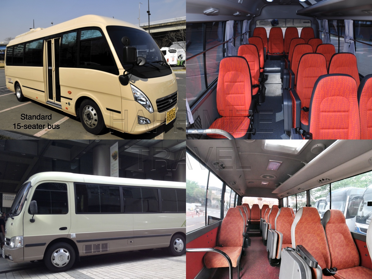 deluxe 15-seater van by KOREA PRIVATE TOURS
